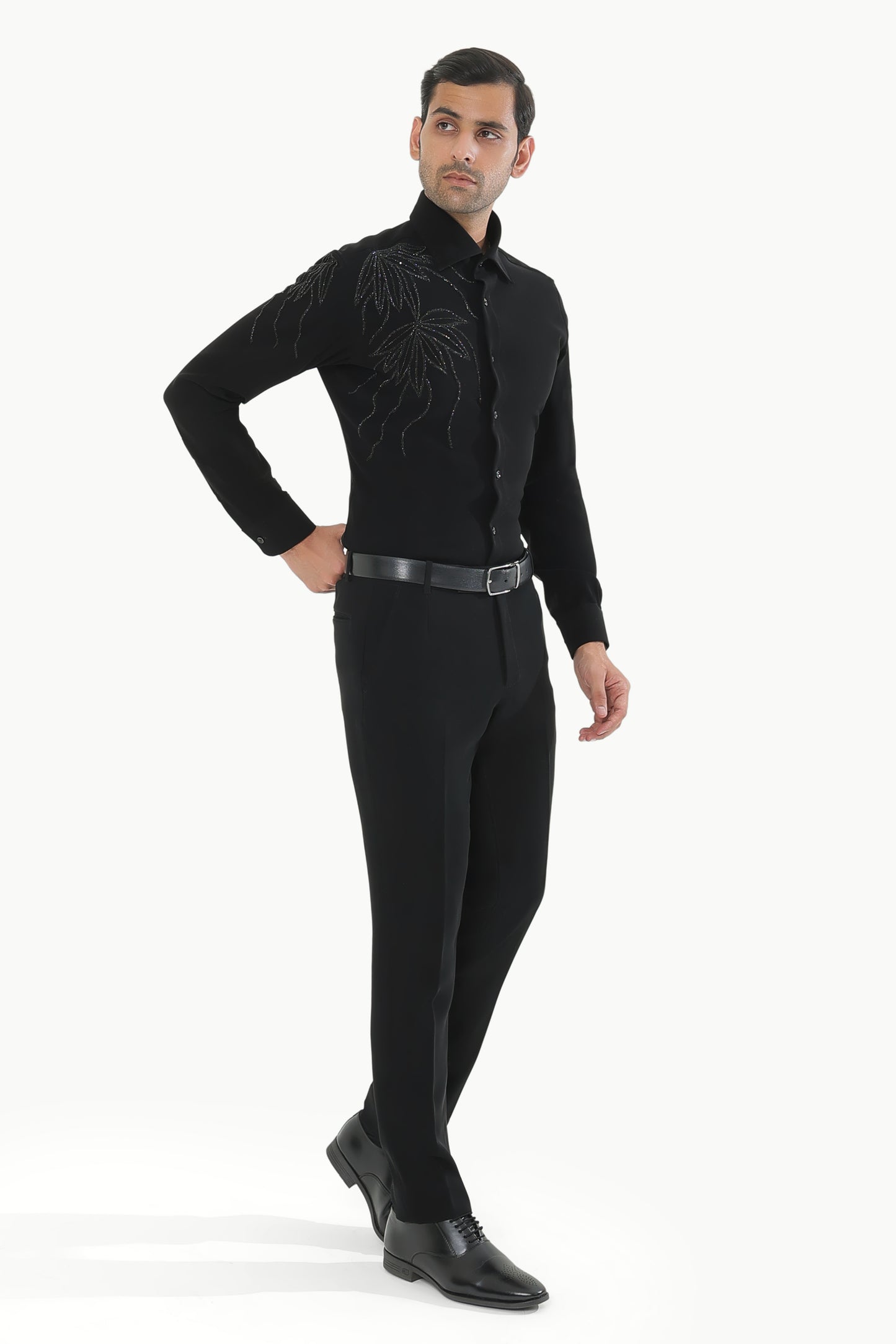 The Noir Lotus Shirt