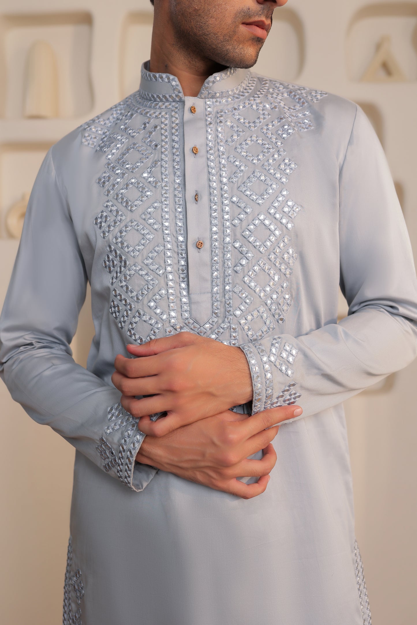 Shadow Gleam Kurta Set
