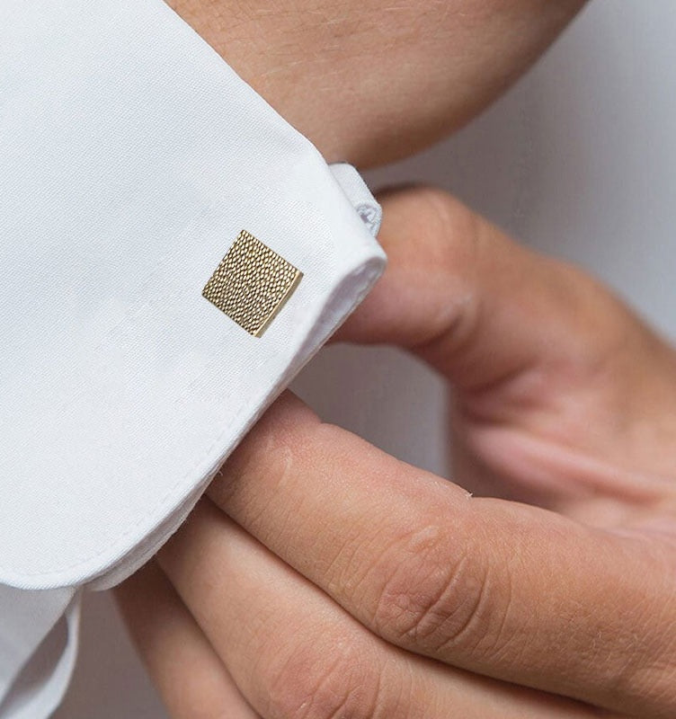 Squared Gold Cufflinks