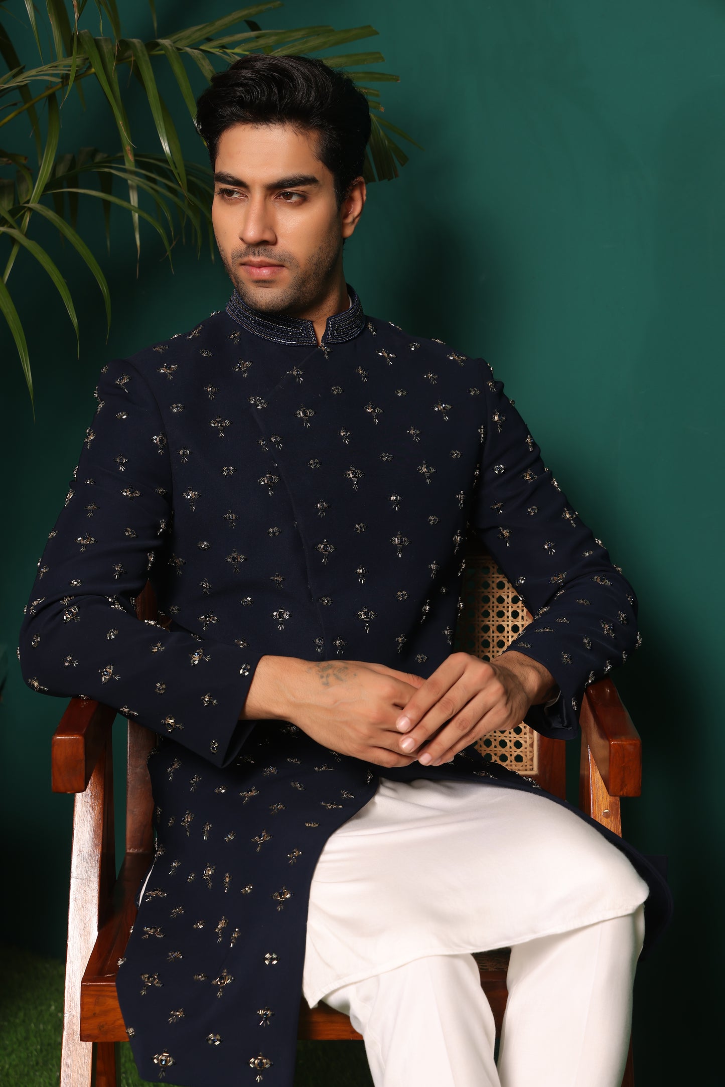 Deep Blue Indowestern