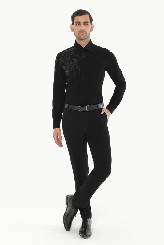 The Noir Lotus Shirt