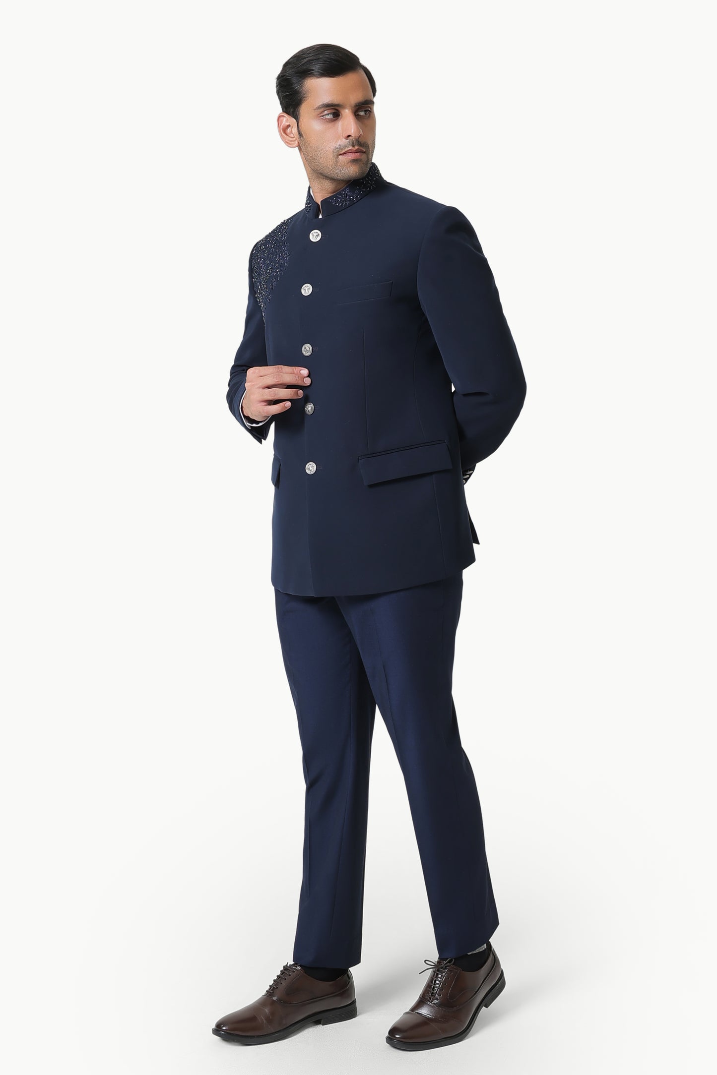 Imperial Dusk Bandhgala