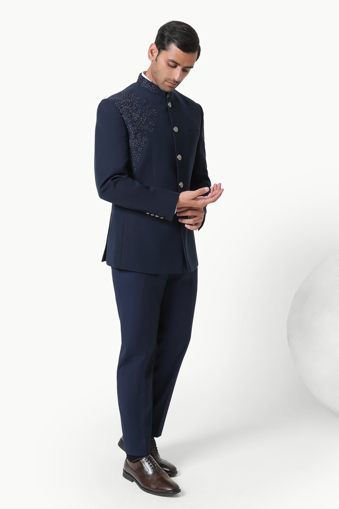 Imperial Dusk Bandhgala