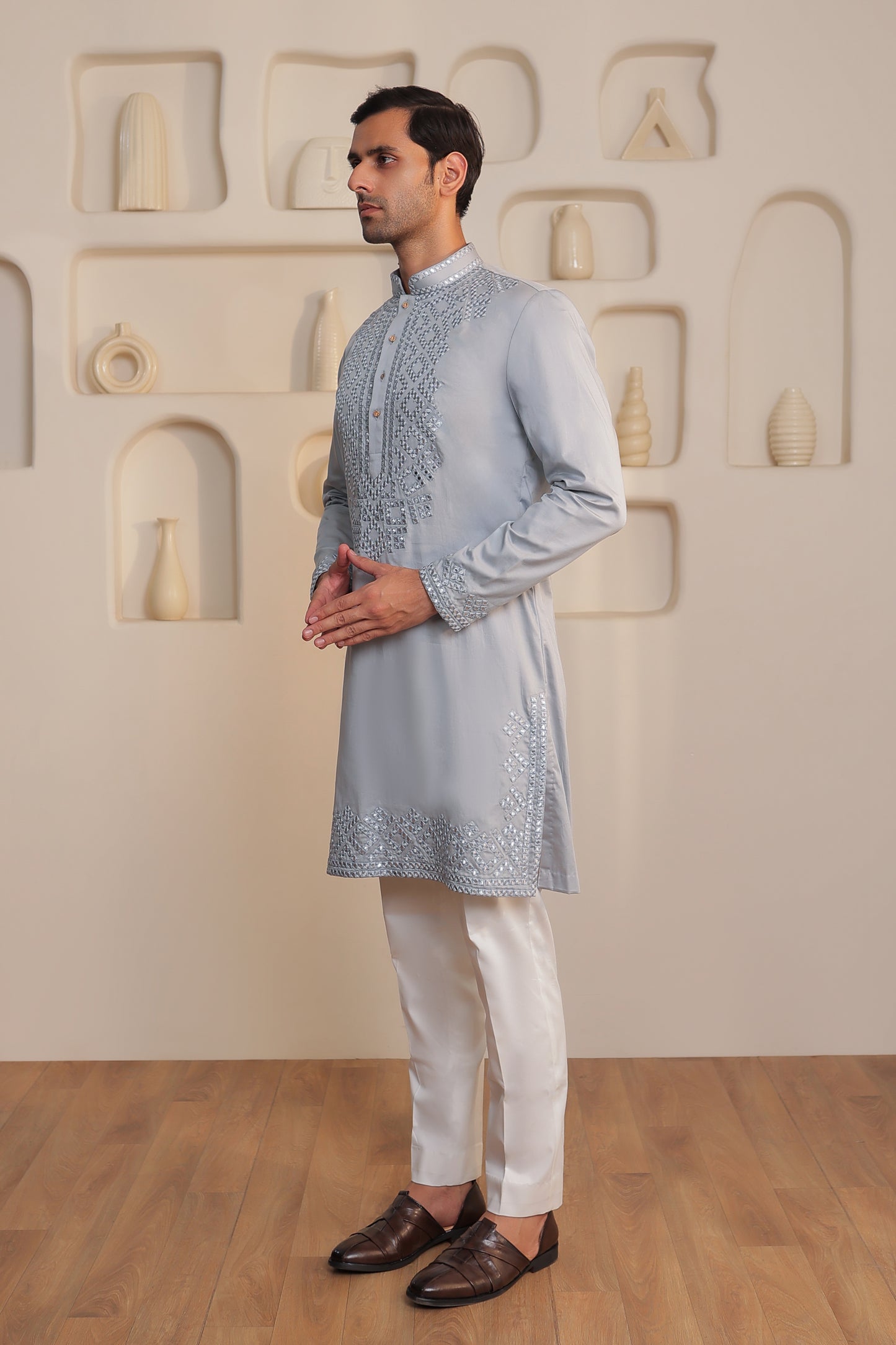Shadow Gleam Kurta Set