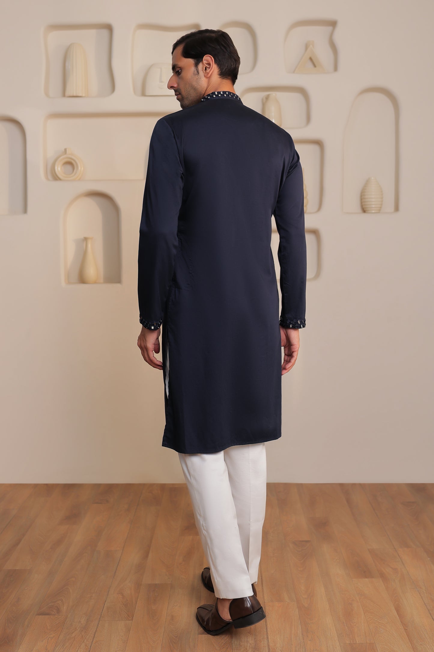 Midnight Shard Kurta Set