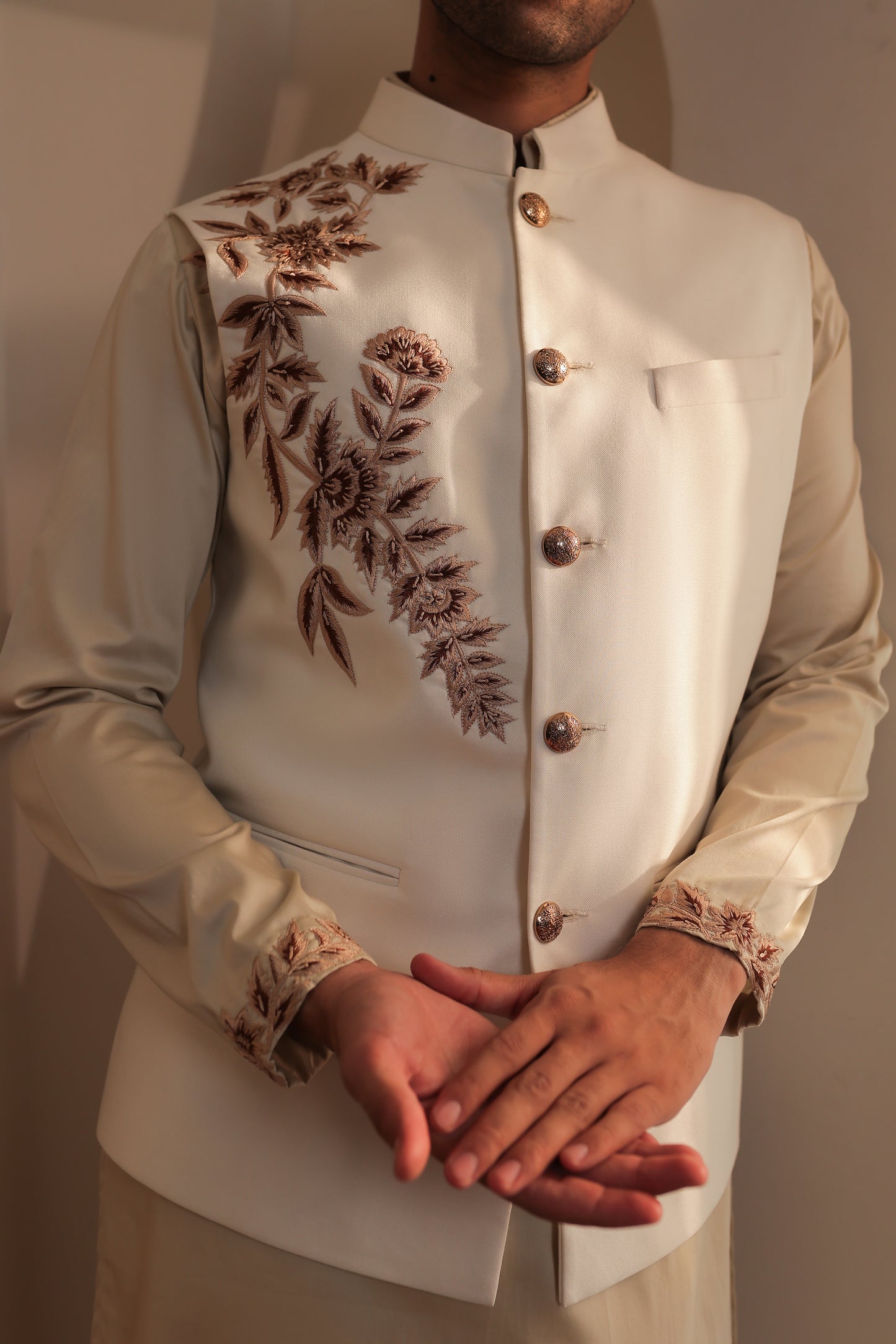 Ivory Layer Kurta Set