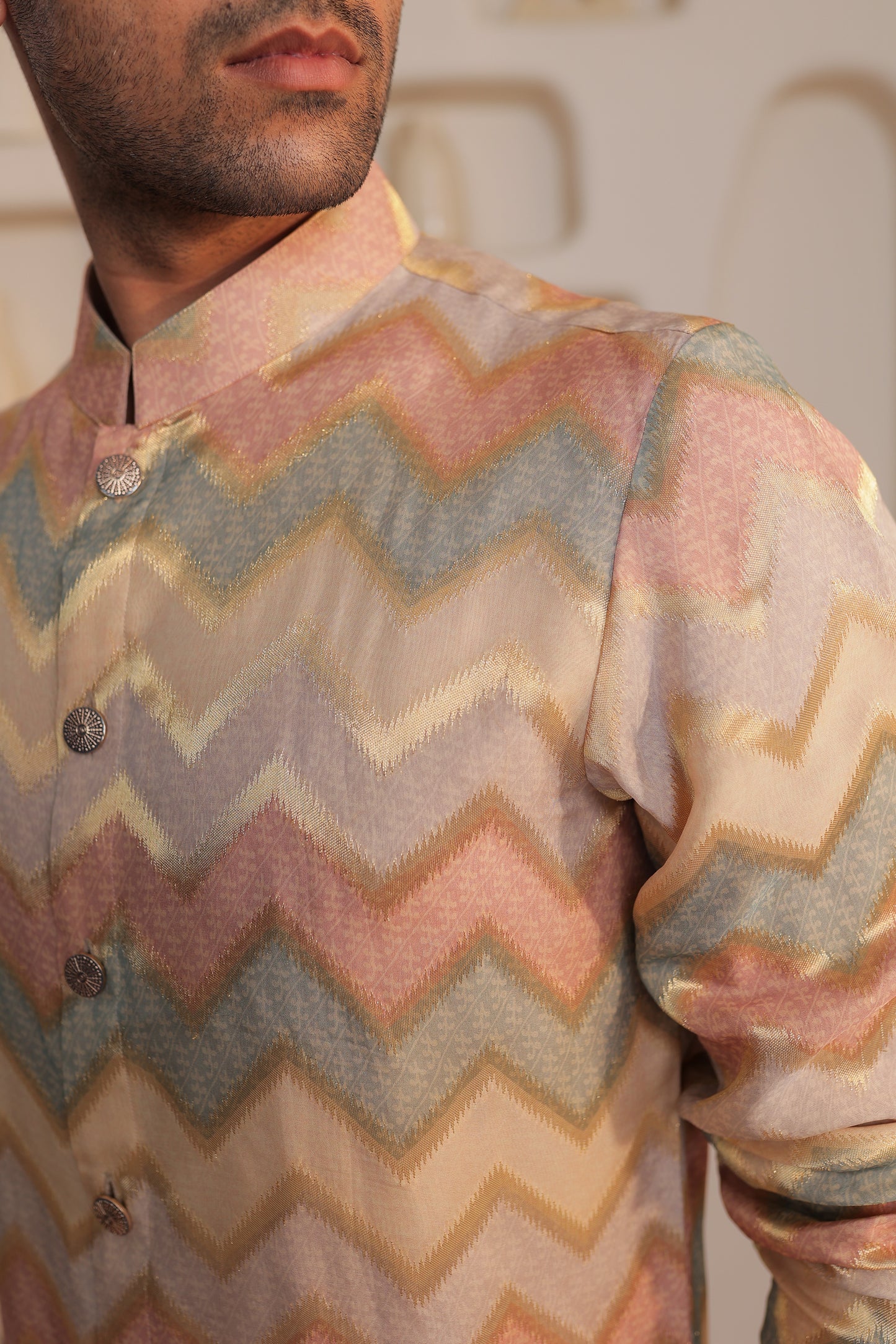 Sandstone Bloom Kurta Set