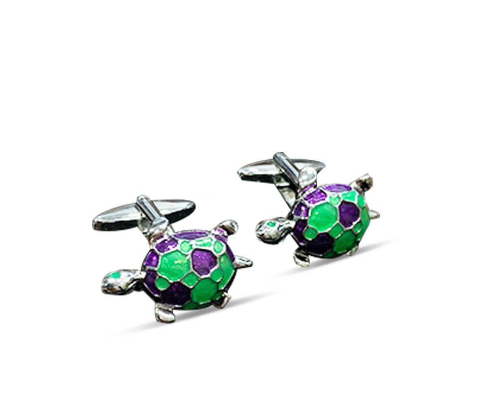 Fancy Turtle Cufflinks