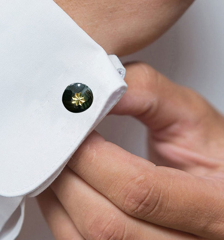 Gold Petals Cufflinks