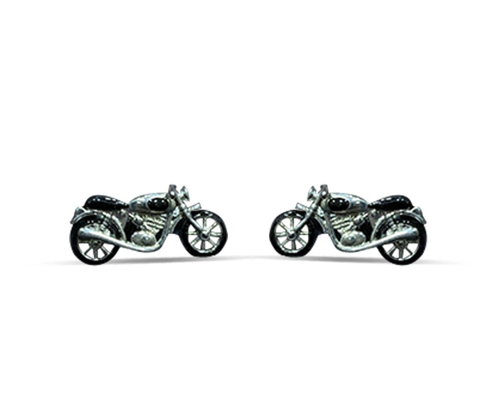 Silver-plated Royal Enfield Cufflinks
